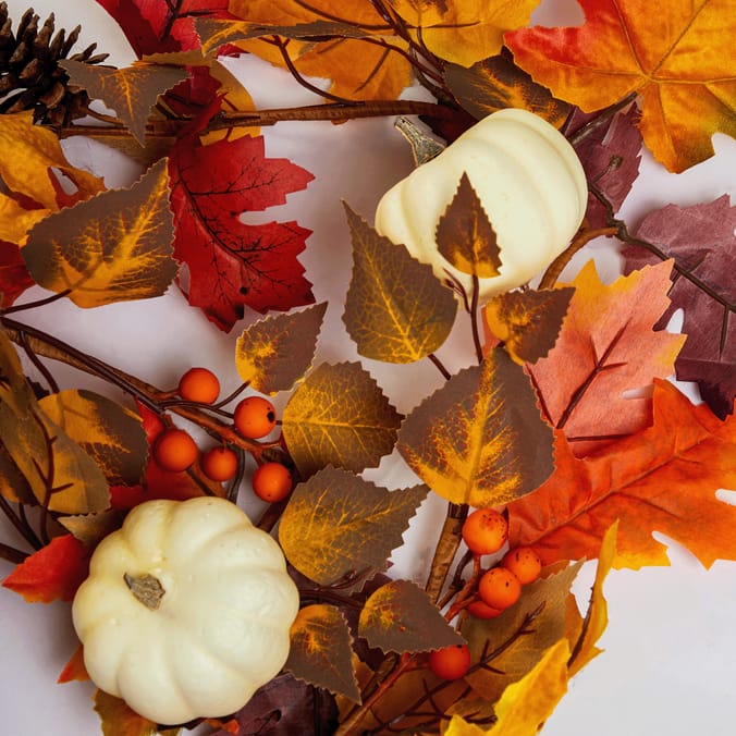 The Lifestyle Edit Harvest Fall Garland 