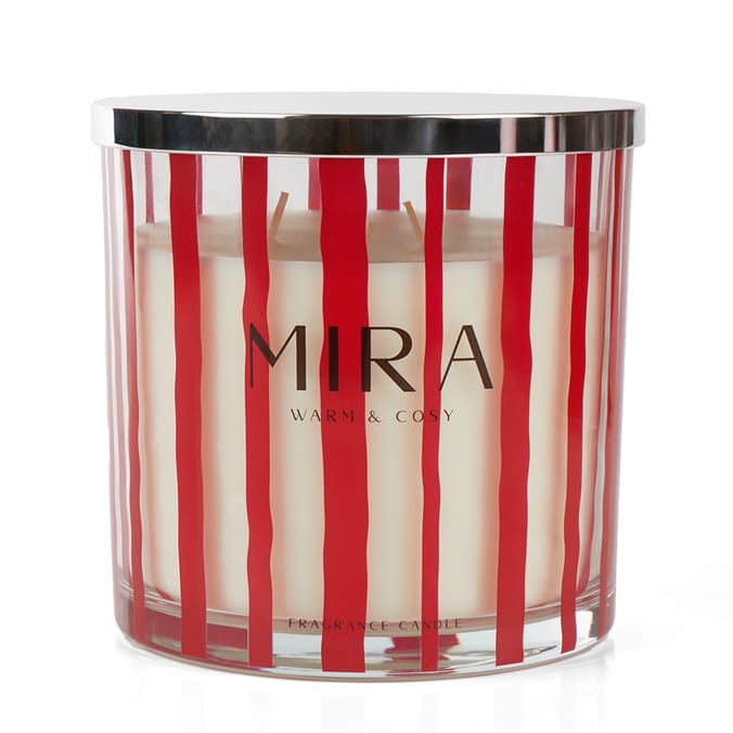  Mira Scented Candle 1.2kg - Warm & Cosy 