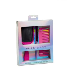 Hair Brush Set 3 Pack
