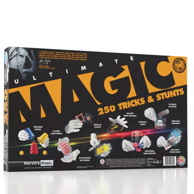 Marvin's Magic Ultimate Magic 250 Tricks & Stunts Set