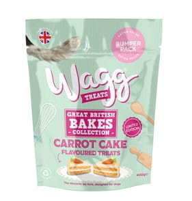 Wagg Treats Great Britain Bake Collection 400g - Carrot Cake