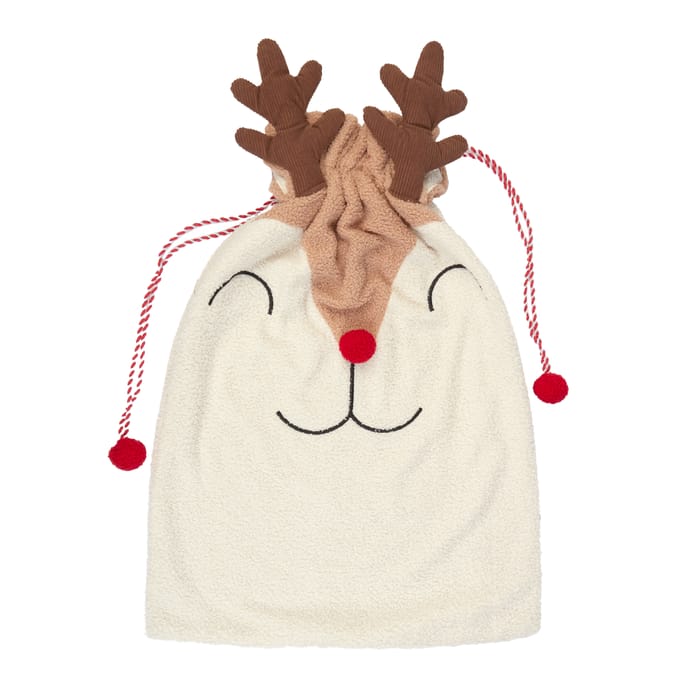 Sleigh Bells Reindeer Sack
