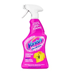 Vanish Oxi Action Fabric Stain Remover Pre-Wash Spray 500ml