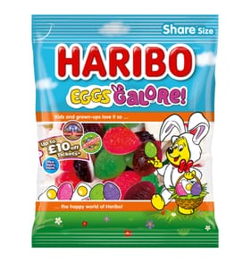 Haribo Eggs Galore Jelly & Foam Sweets 160g