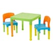 Liberty House Toys Kids Plastic Table and Two Chairs Set