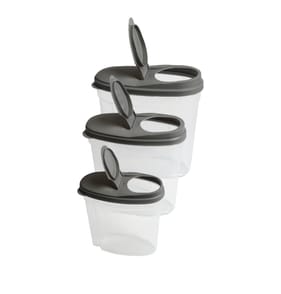 Kitchen Solutions Dry Food Set - Black