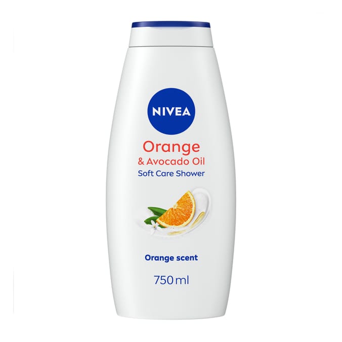 Nivea Orange & Avocado Oil Shower Gel 750ml