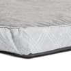 My Pets Large Plush Bed - Light Grey