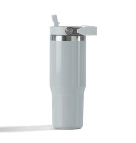 Hydrate 30oz Tumbler with Handle - Light Grey