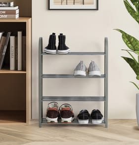 Utility 4 Tier Shoe Rack