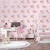 Iridescent Unicorns Wallpaper 90951 - Pink