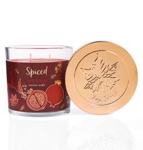 Ivy Cottage Fall Scented Candle 350g - Spiced Pomegranate