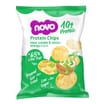 Novo Nutrition Protein Chips Energy Snacks 6 Pack - Sour Cream & Onion