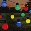 Firefly 20 Globe Party String Solar Lights