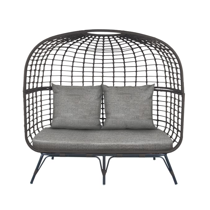 The Outdoor Living Collection Barcelona Double Chair Home Bargains