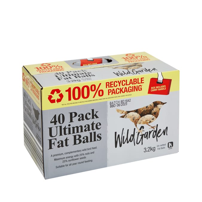 Wild Garden Ultimate Fat Balls 40 Pack