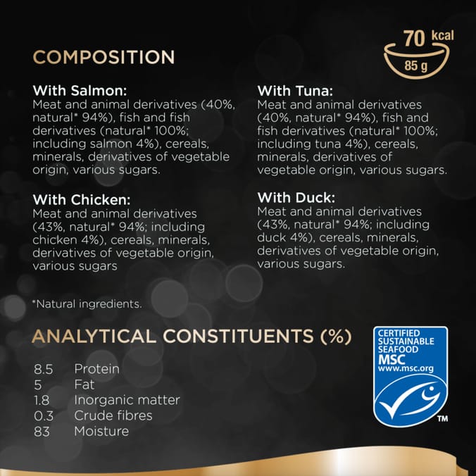 Sheba Sauce Lover Mixed Selection Cat Food Pouches 8 x 85g