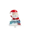 Festive Feeling Christmas Stocking Holder - Santa