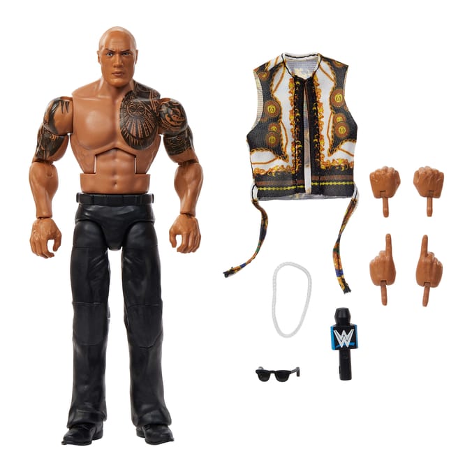 WWE Elite Action Figures 6" - The Rock