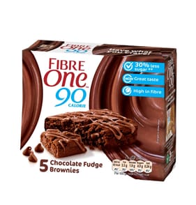 Fibre One 90 Calorie Fudge Brownie 5 Pack