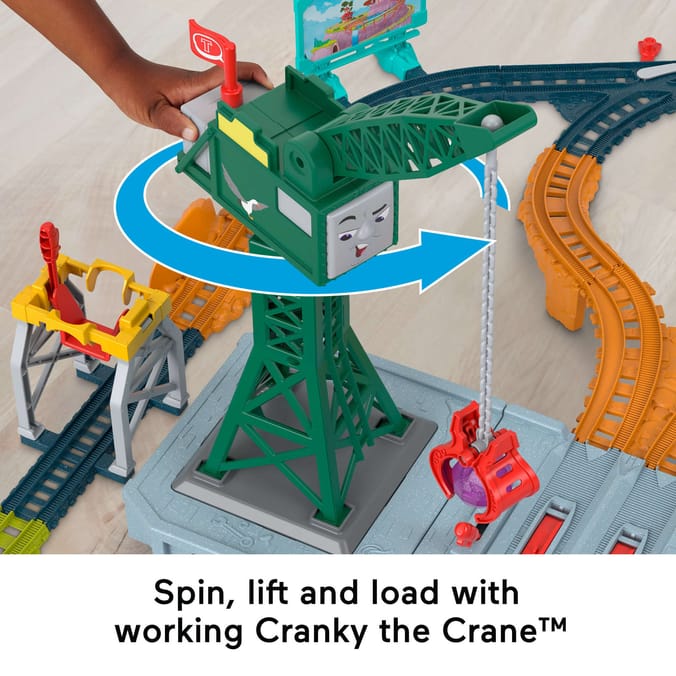 Thomas & Friends Talking Cranky Delivery Train Set