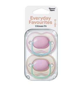 Tommee Tippee Everyday Favourites Ultimate Fit 0-6 Months - Pink