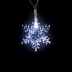 Prestige LED Cool White 10 Christmas String Lights - Snowflake