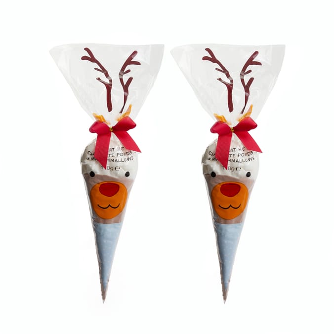 Reindeer Marshmallow Hot Cocoa Toppers - Lifestyle of a Foodie