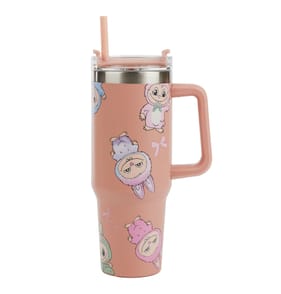 Pretty Little Monsters Large Tumbler - Peach