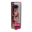 Barbie Fashionistas Doll Petite with Vitiligo wearing Striped Dress