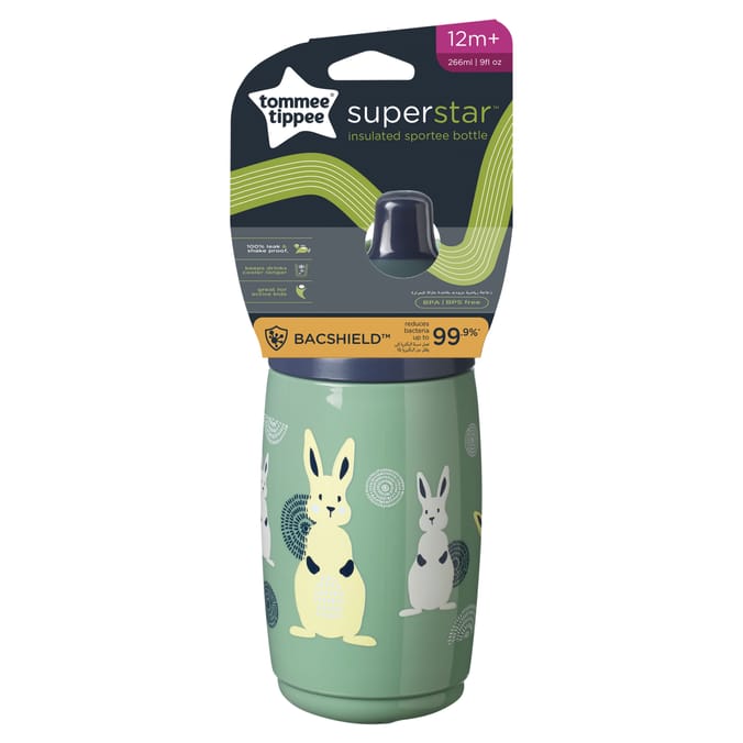 Tommee Tippee Superstar Insulated Sportee Bottle 12m+ 266ml