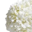 Jardin Faux Hydrangea Ball - White