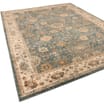 Asiatic Raja Border Runner RA02 - Teal/Cream
