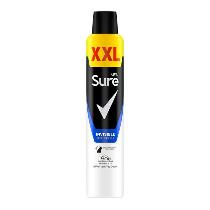 Sure Men Anti-Perspirant Invisible Ice Fresh 300ml