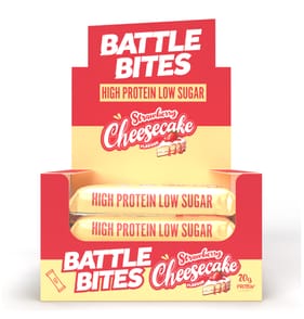 Battle Bites Dynabar 60g - Strawberry Cheesecake x12