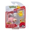  Pokémon Battle Figure 3 Pack - Slowpoke, Litwick & Pikachu