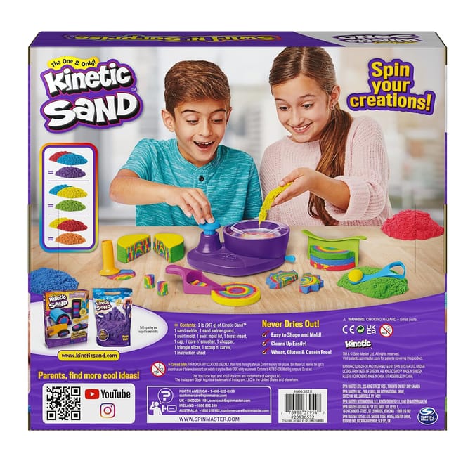 Kinetic Sand Swirl N Surprise Set