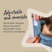 Tommee Tippee ComfeeFit Milk Feeding Bibs 0m+ Reversible x2