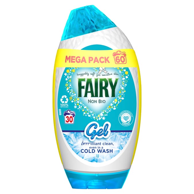 Fairy Non Bio Washing Liquid Gel 60 Washes 2.1l
