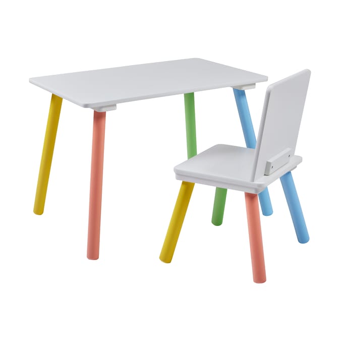 Liberty House Toys Kids Rainbow Table & Chair Set