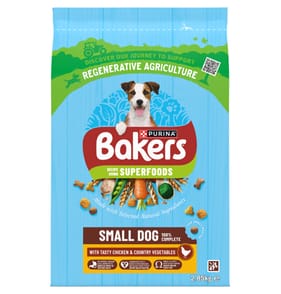 Bakers Superfoods Small Dog Chicken Dry Dog Food 2.85kg