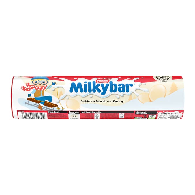 Milkybar Buttons White Chocolate Giant Tube 80g