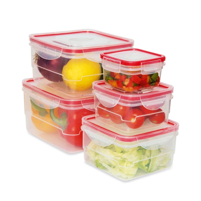 Kitchen Solutions Square Food Container 5 Pack
