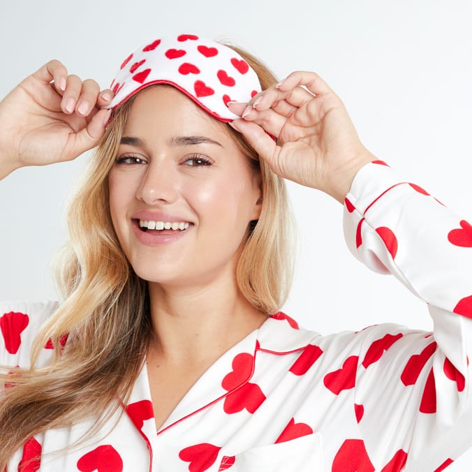 Valentines Headband & Eye Mask