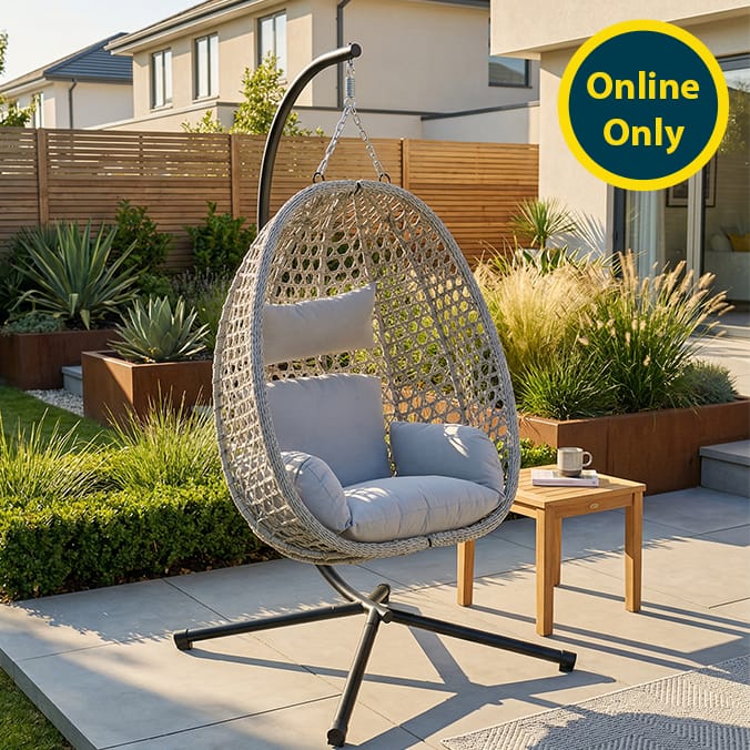 Outmore Garden Cairo Hanging Egg Chair (Delivery Included)