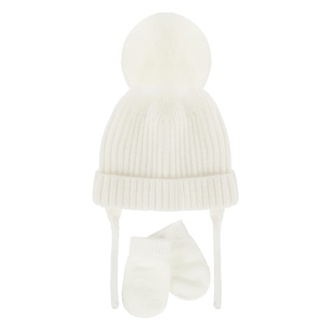 Pure Baby Hat & Mittens