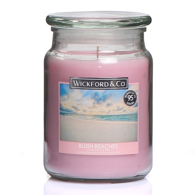 Wickford & Co Scented Candle 18oz - Blush Beaches