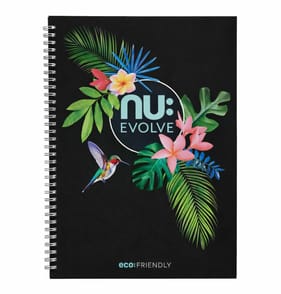 Nu Evolve A4 Notebook - Black