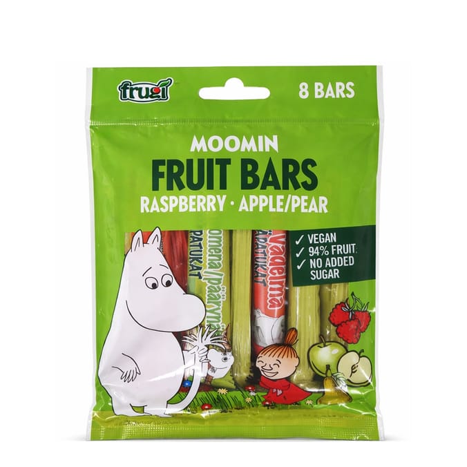 Frugi Moomin Fruit Bars 8 Pack 120g - Raspberry & Apple/Pear