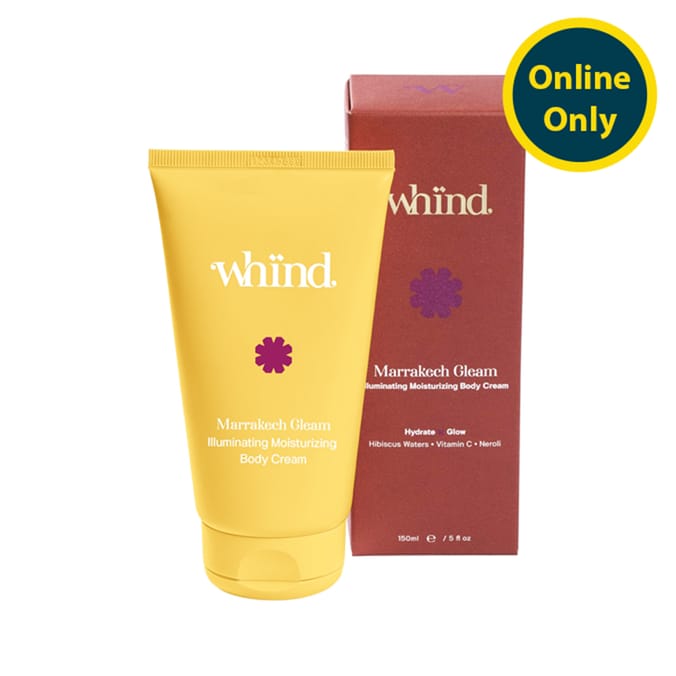 Whind Illuminating Moisturizing Body Cream 150ml - Marrakech Gleam